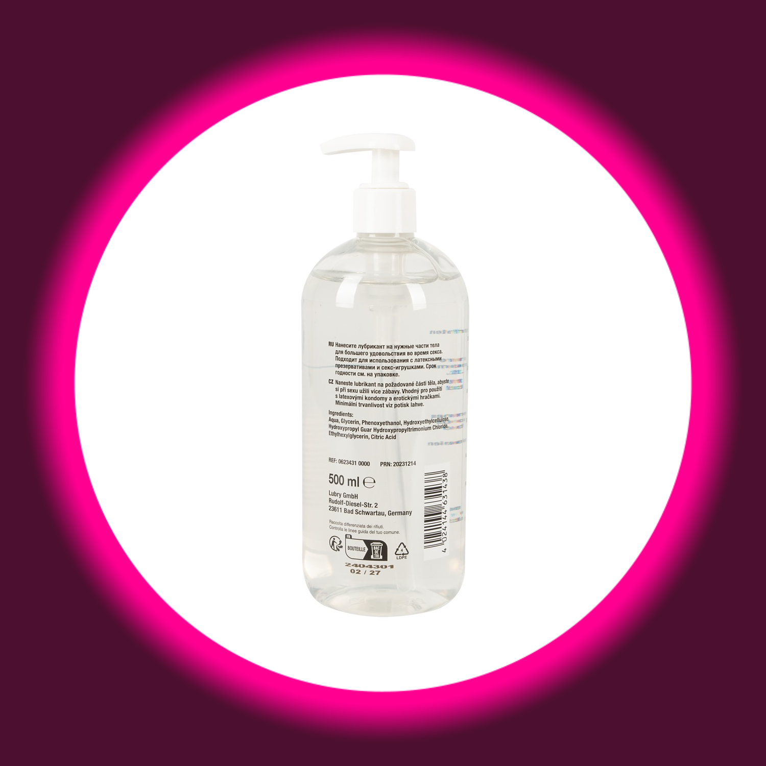 JUST GLIDE | GLEITGEL WASSERBASIS ANAL