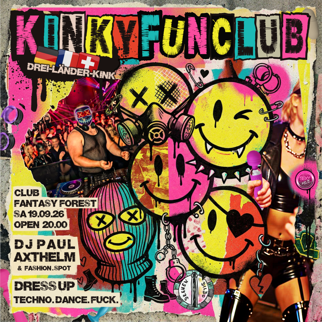 Ticket | KINKYFUNCLUB Drei-Länder-Kink feat. DJ Paul Axthelm | 19.09.2026