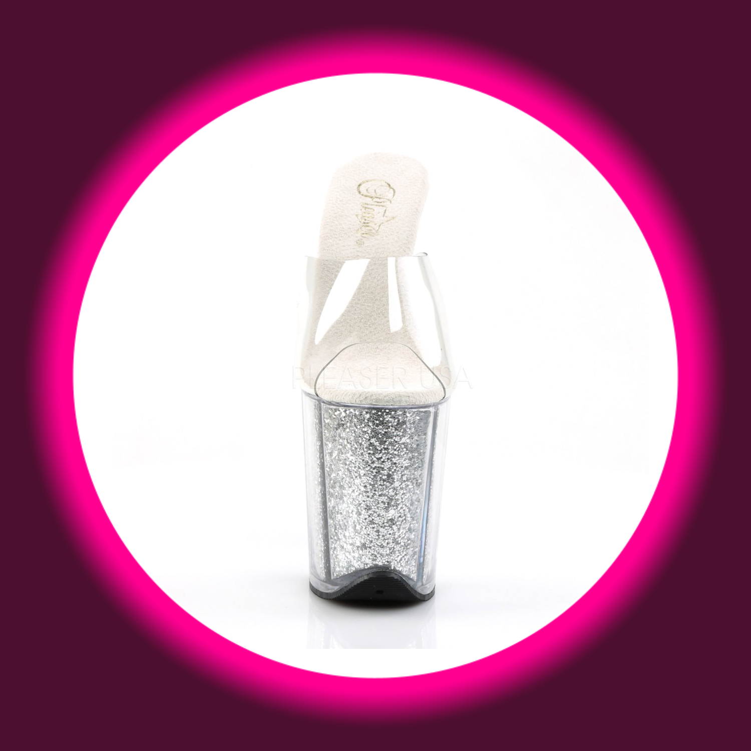 PLEASER | FLAMINGO (801) | GLITZER