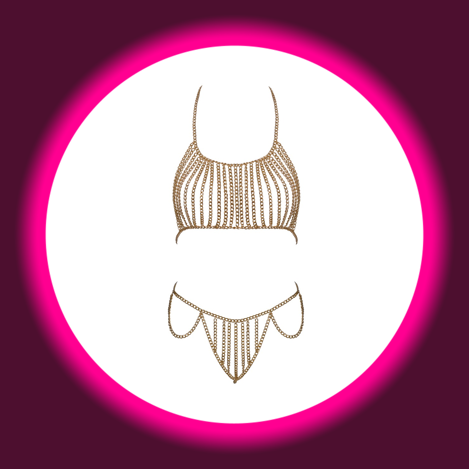 COTELLI ACCESSOIRES | TOP & STRING GLORIA | OUVERT