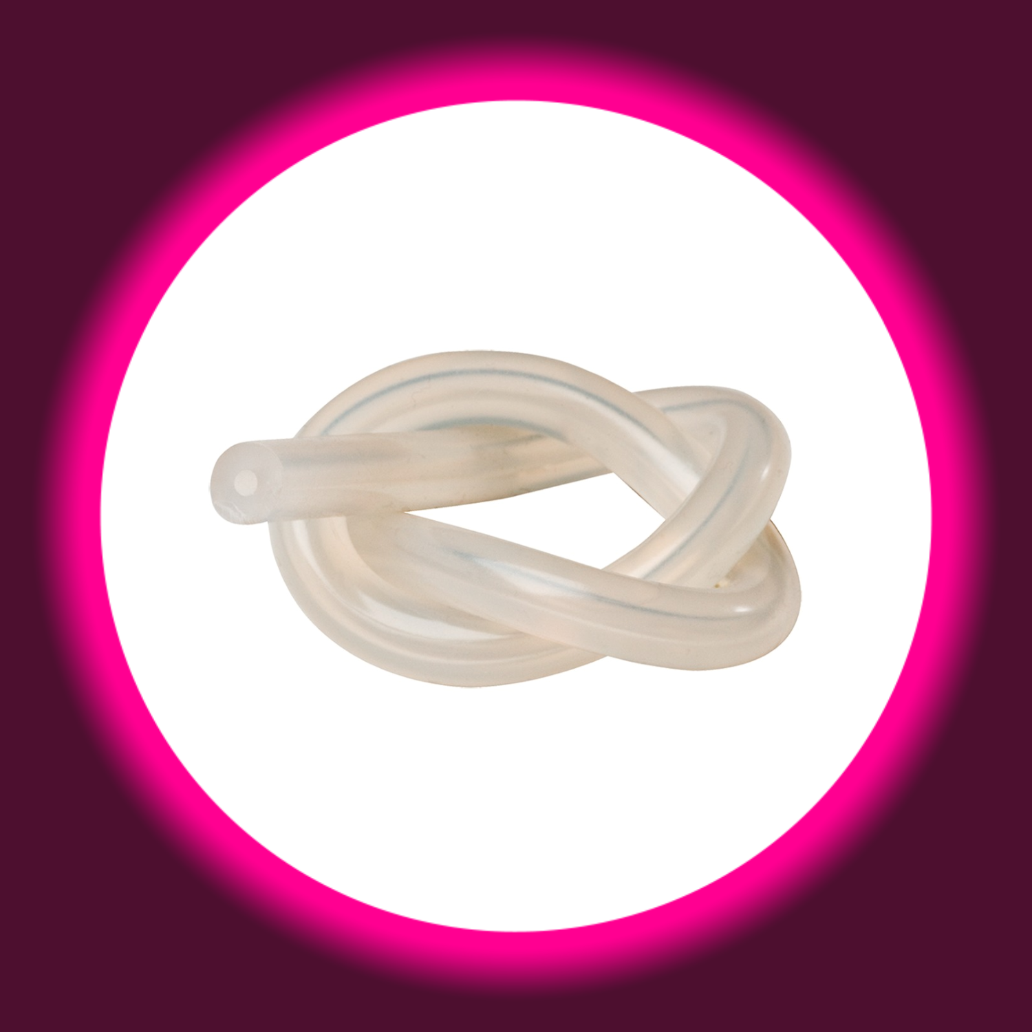 weißer geknoteter Schlauch des Jes Extender Penisextender