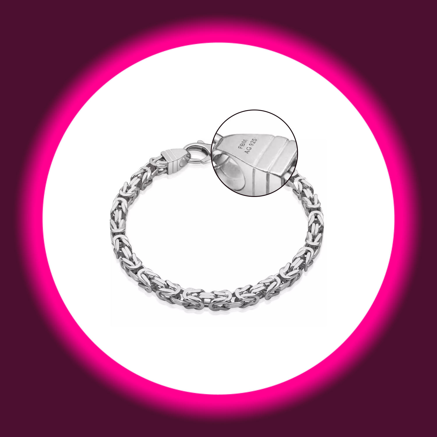 MODABILÉ SCHMUCK | ARMBAND ROYAL MODERN SILBER