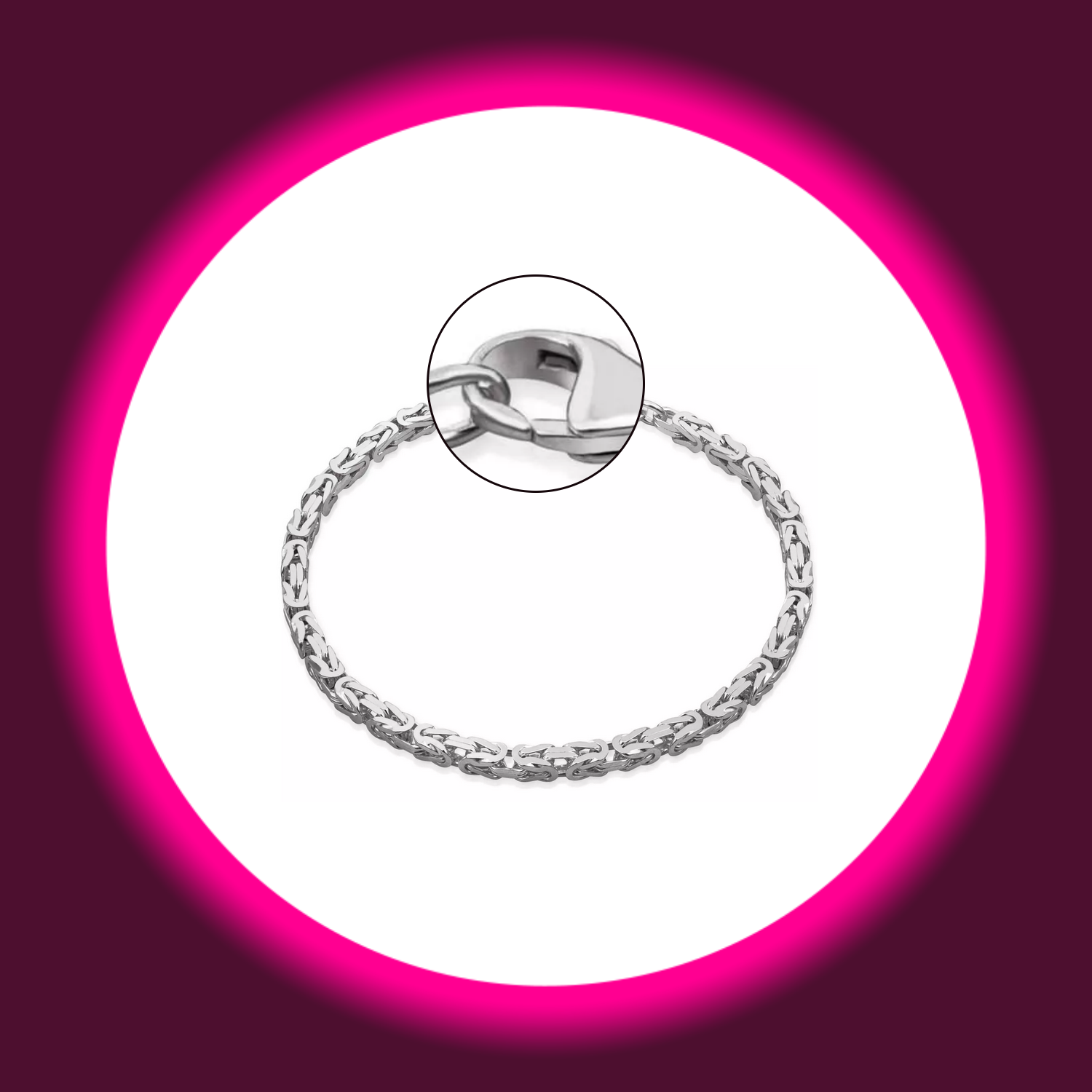 MODABILÉ SCHMUCK | ARMBAND ROYAL KLASSISCH SILBER