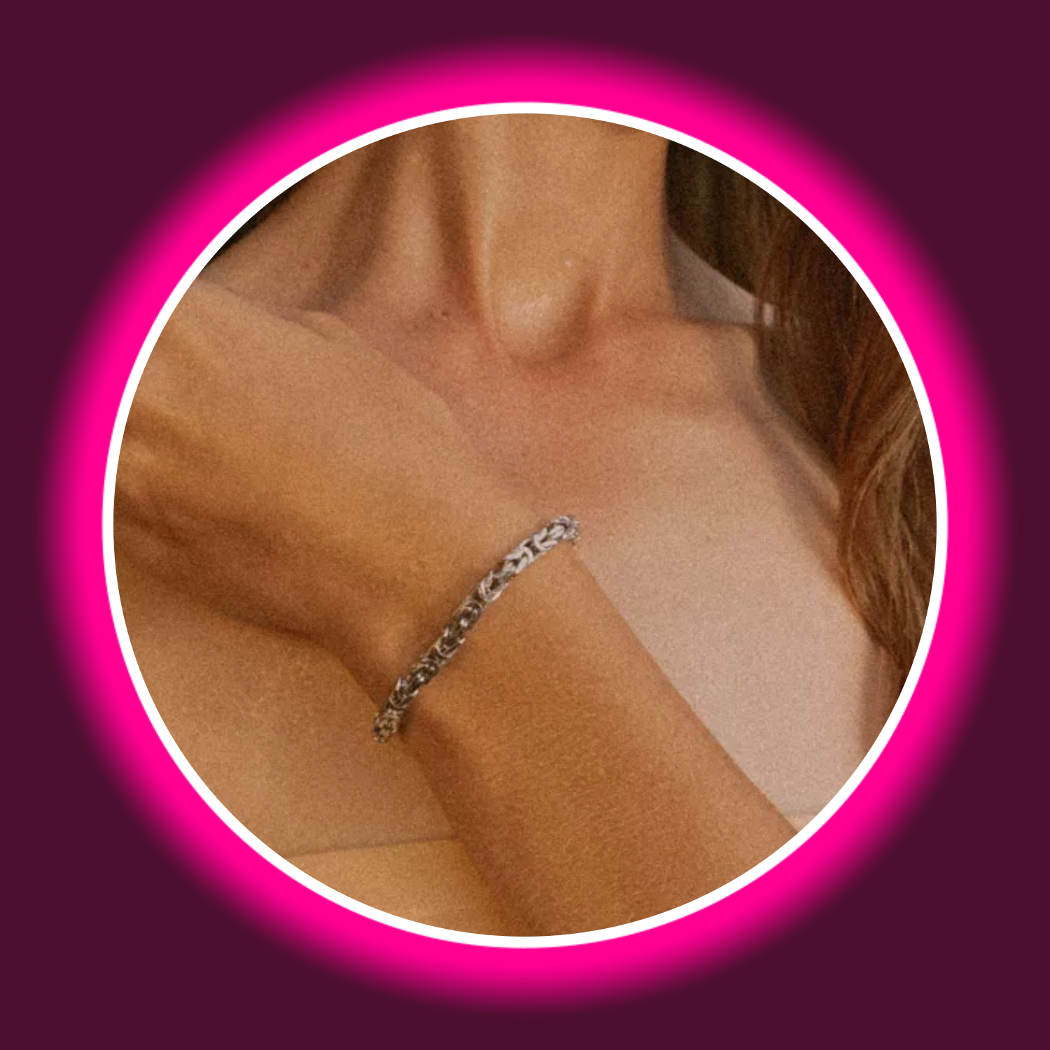 MODABILÉ SCHMUCK | ARMBAND ROYAL KLASSISCH SILBER