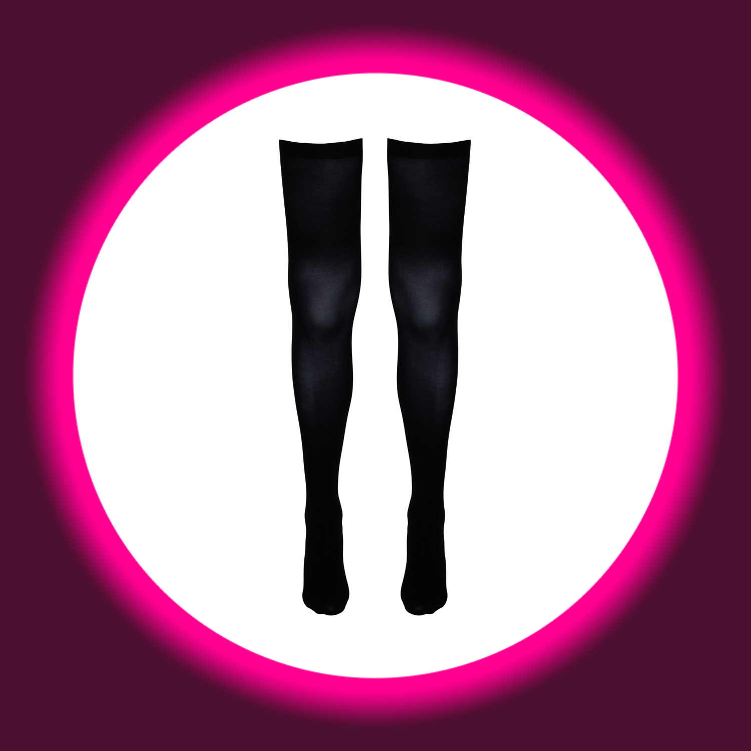 COTELLI LEGWEAR | HALTERLOSE STOCKINGS MIT NETZ