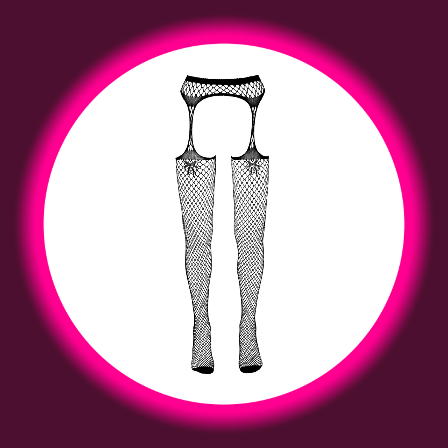COTELLI LEGWEAR | STRAPS-PANTYHOSE NETZ