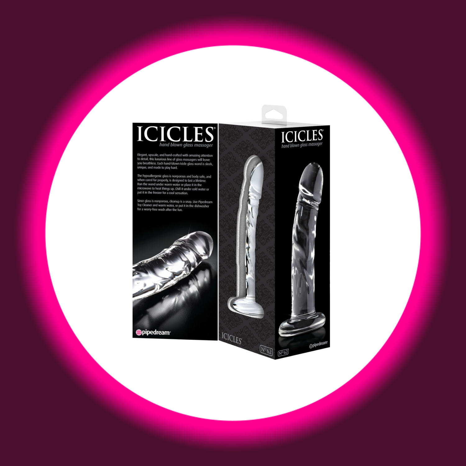 GLAÇONS | GODE EN VERRE | N° 62