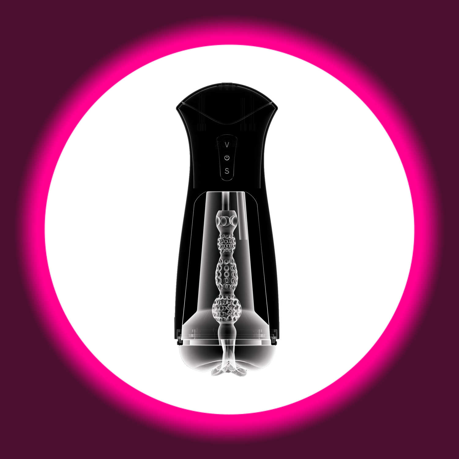 technische Darstellung des Innenlebens des Masturbators Fuckgasm von PDX Elite