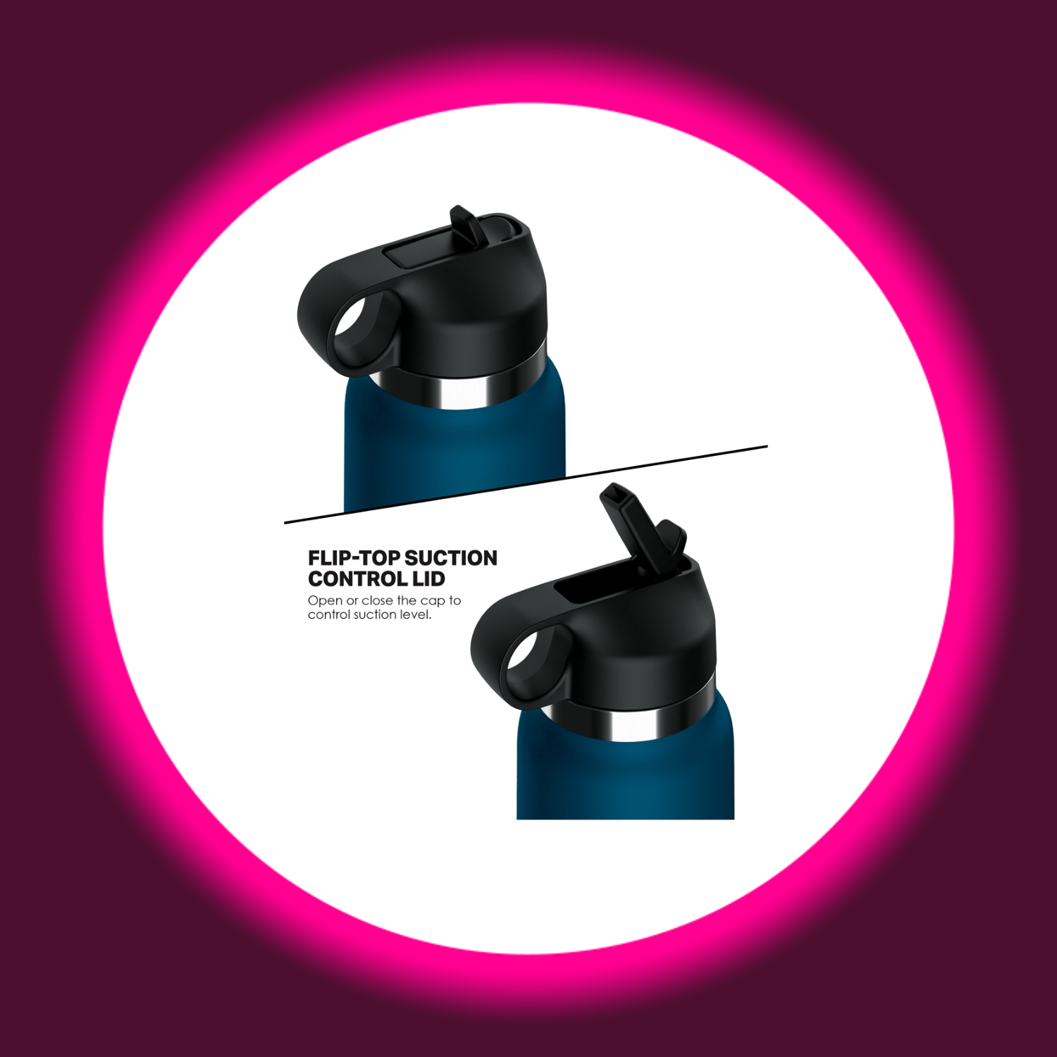 Verschlusskappe des als Getränkeflasche getarnten Masturbators PDX Plus Fuck Flask Private Pleaser