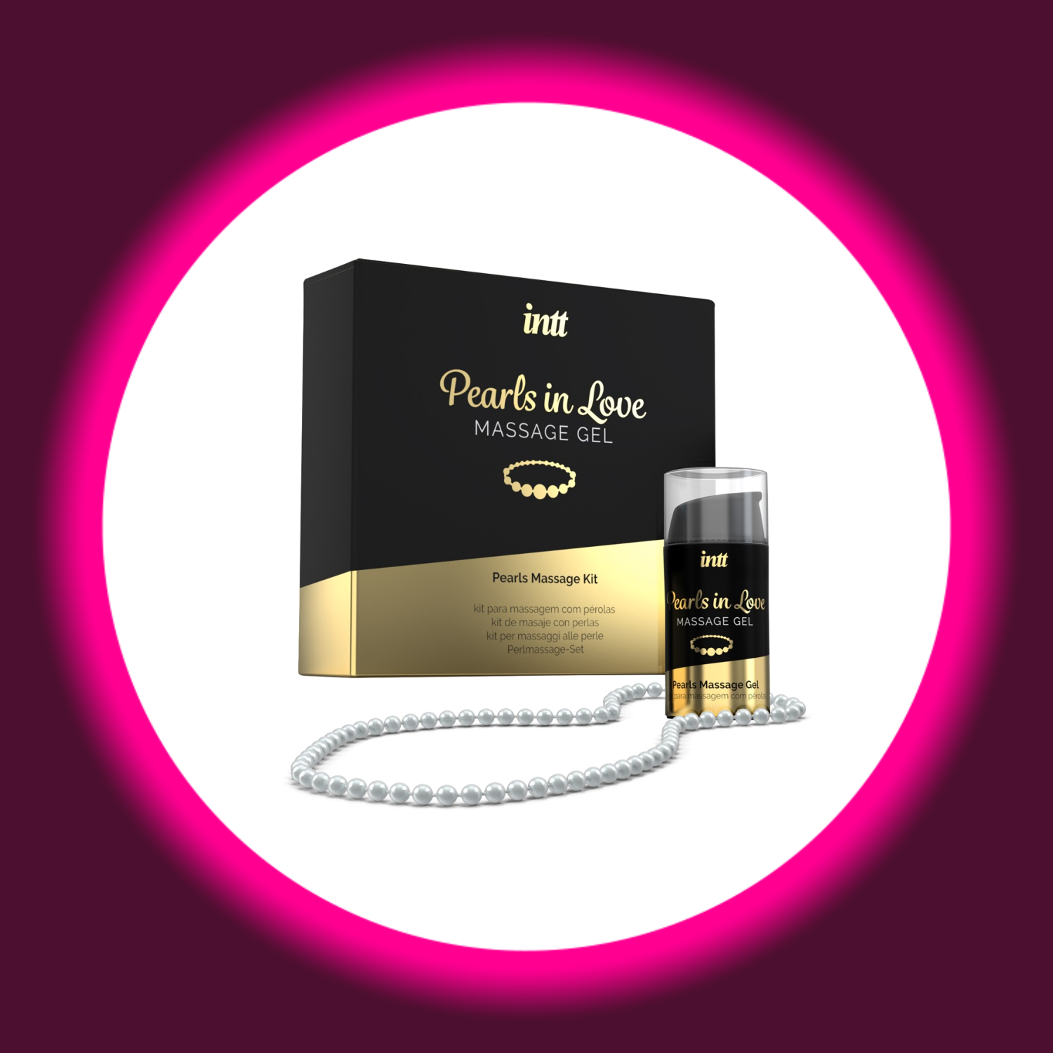 INTT COSMETICS | GEL DE MASSAGE | PERLES D'AMOUR
