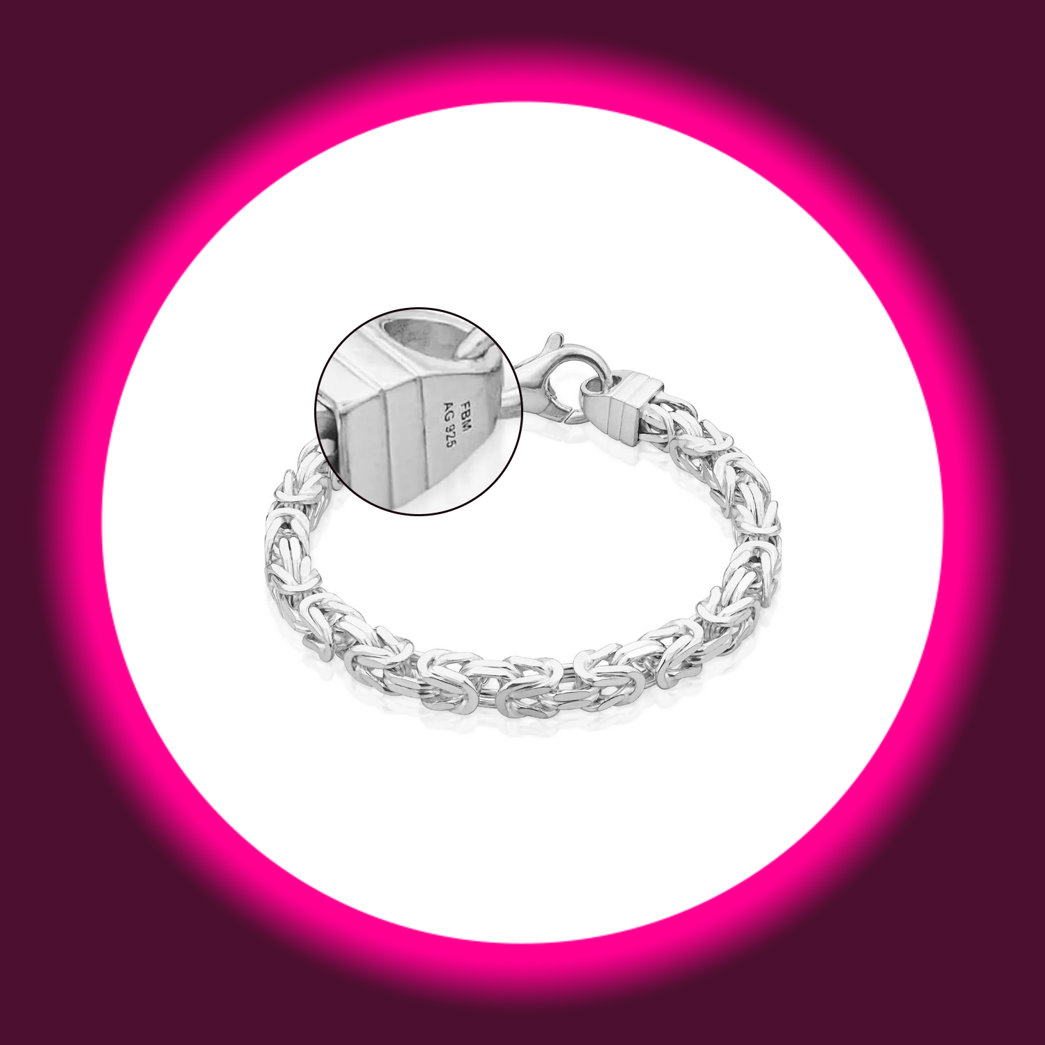 MODABILÉ SCHMUCK | ARMBAND ROYAL KLASSISCH SILBER