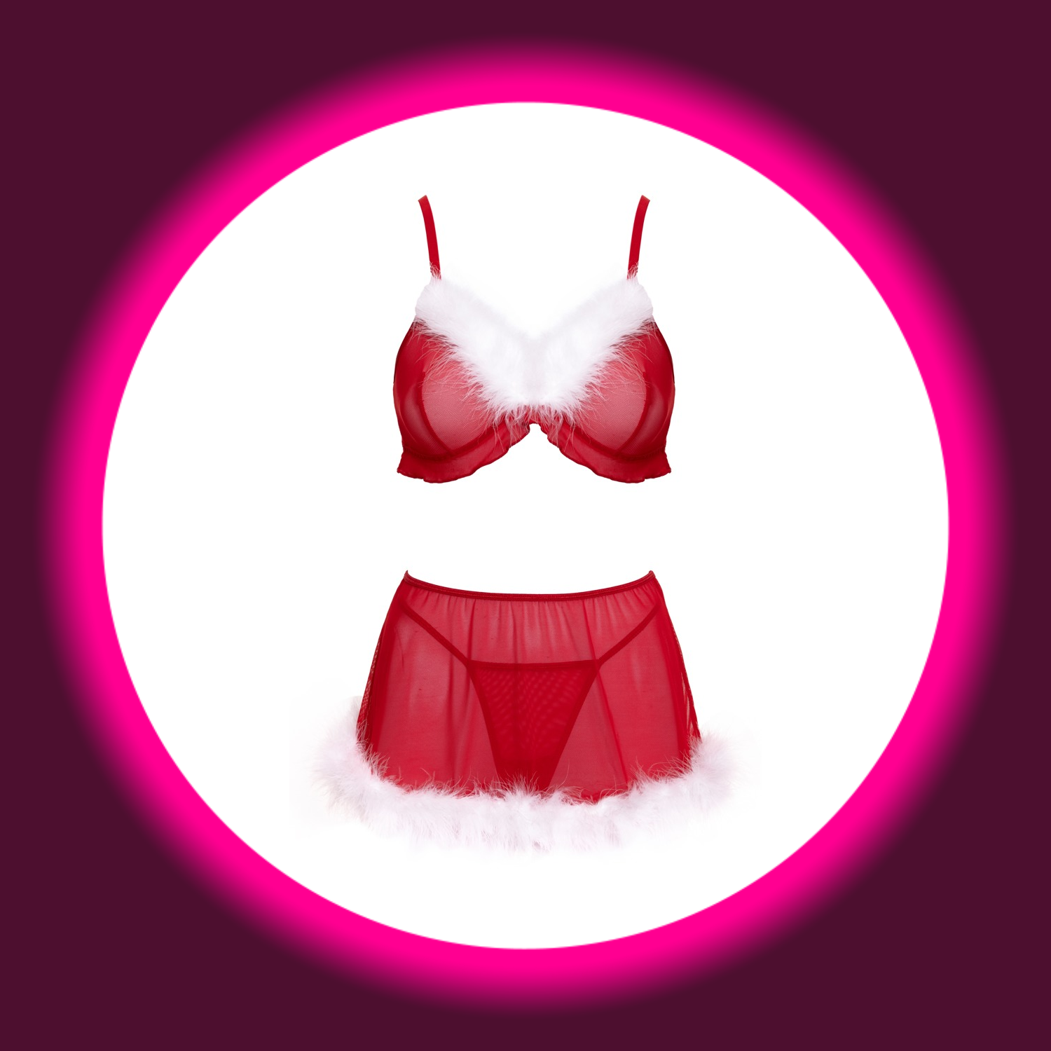 COTELLI LINGERIE | MINIROCK SET X-MAS