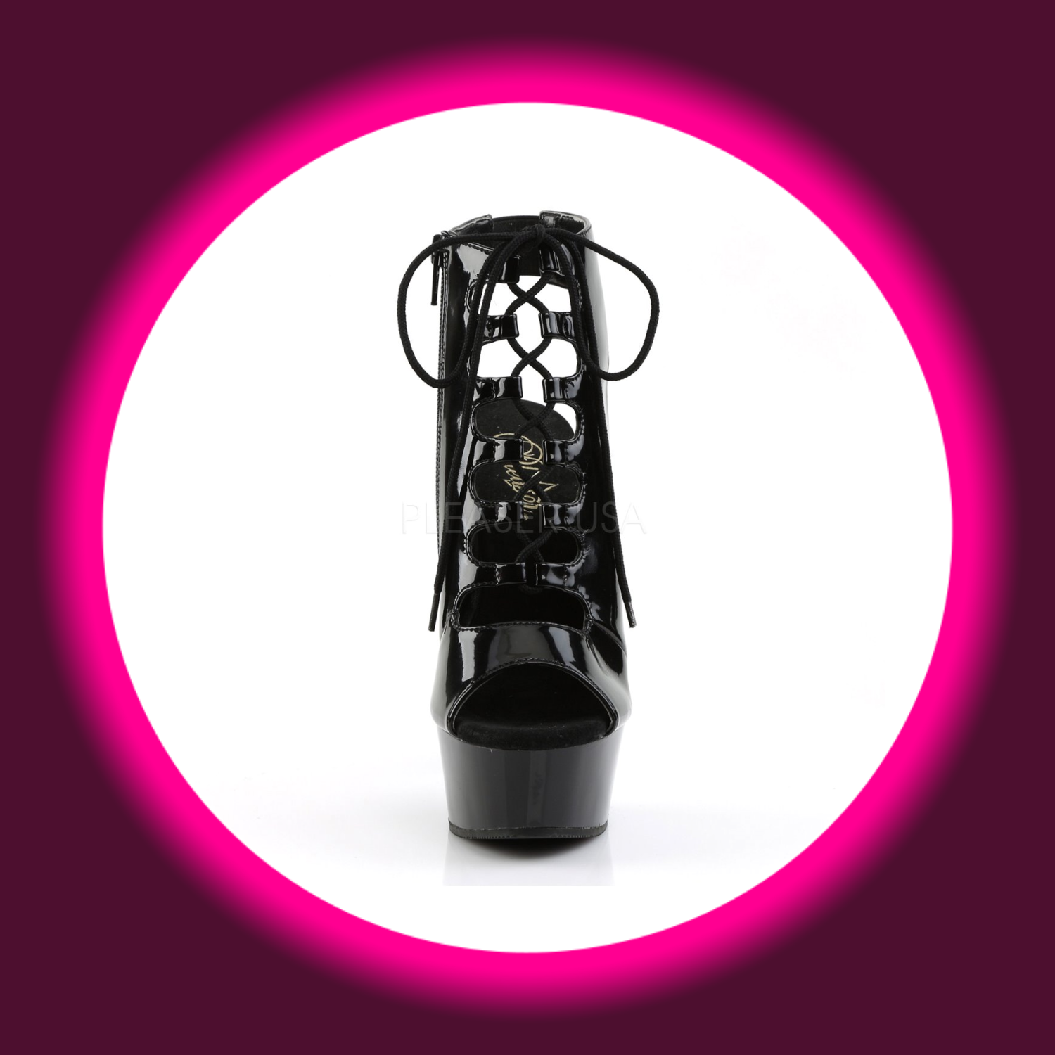 PLEASER | DELIGHT (600-20) | SCHWARZ GLANZ