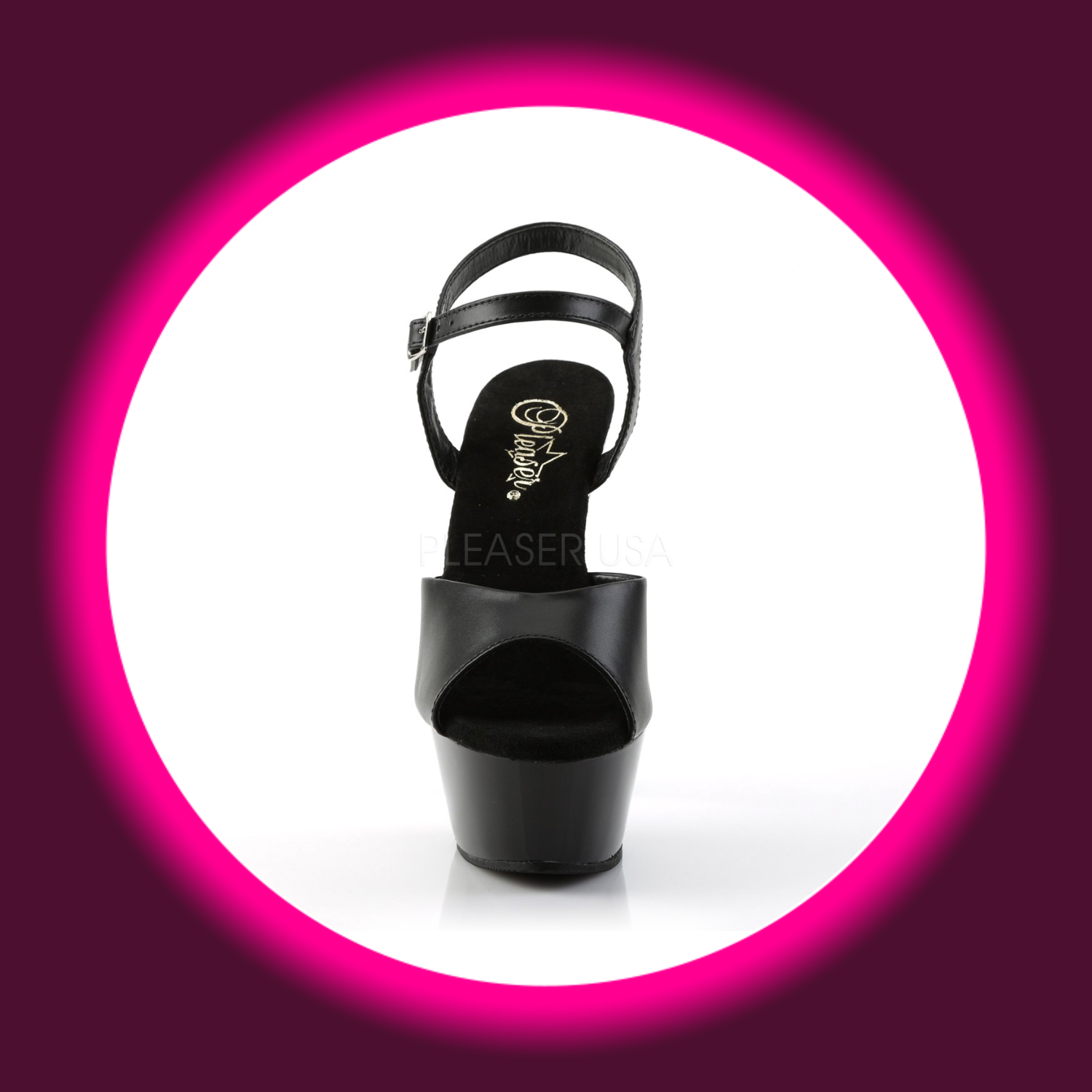 PLEASER | KISS (209) | SCHWARZ ECHTLEDER