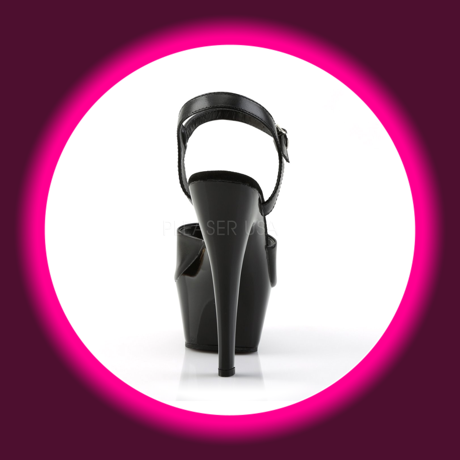 PLEASER | KISS (209) | SCHWARZ ECHTLEDER