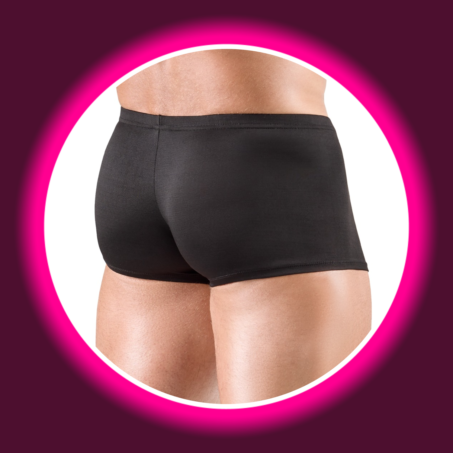 Rückansicht schwarze Pants für Herren, Svenjoyment