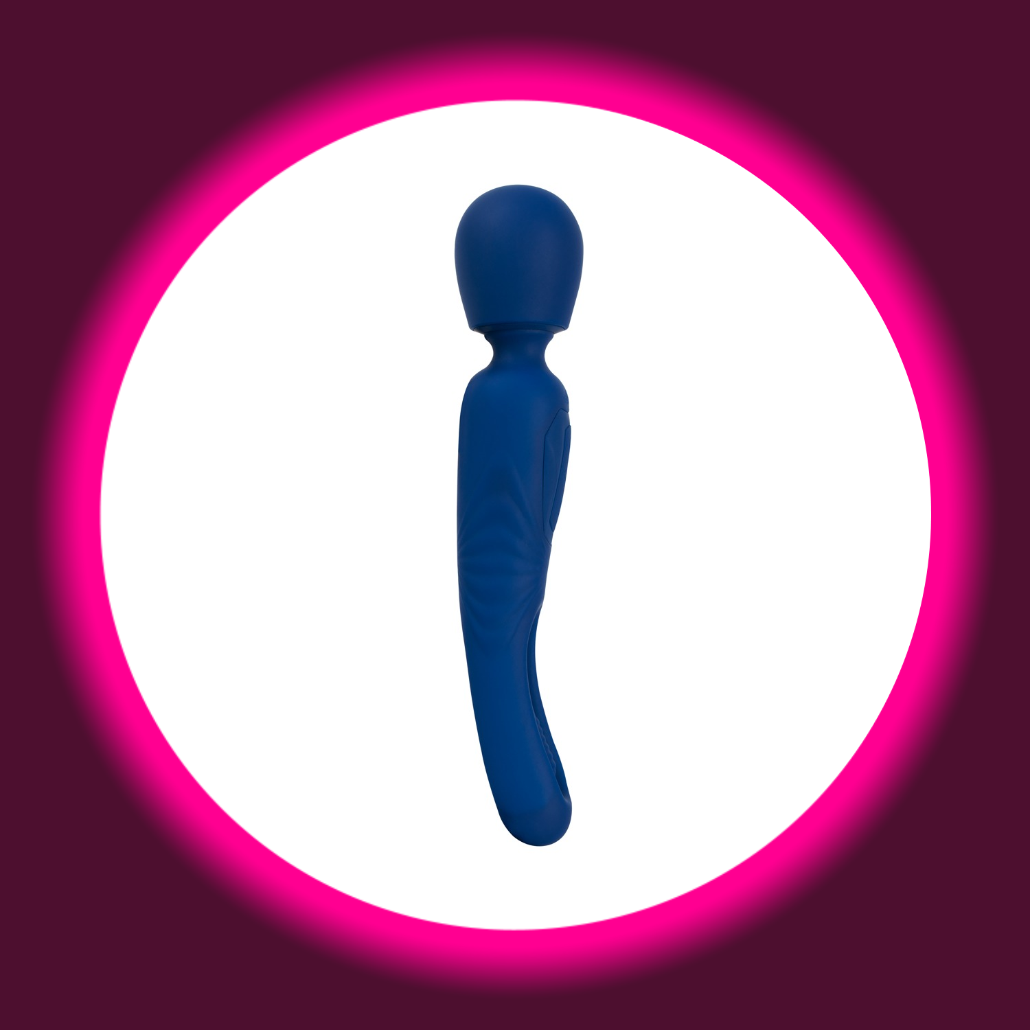 blauer Wandvibrator von Sweet Smile mit großem Massagekopf