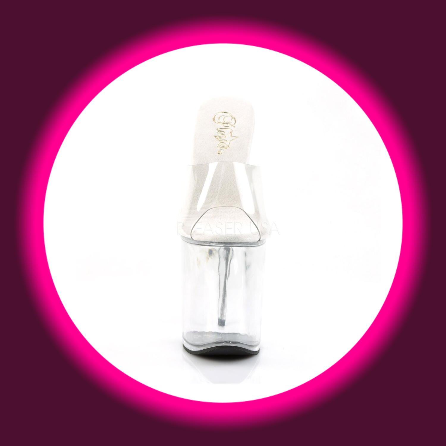 PLEASER | FLAMINGO (801) | TRANSPARENT