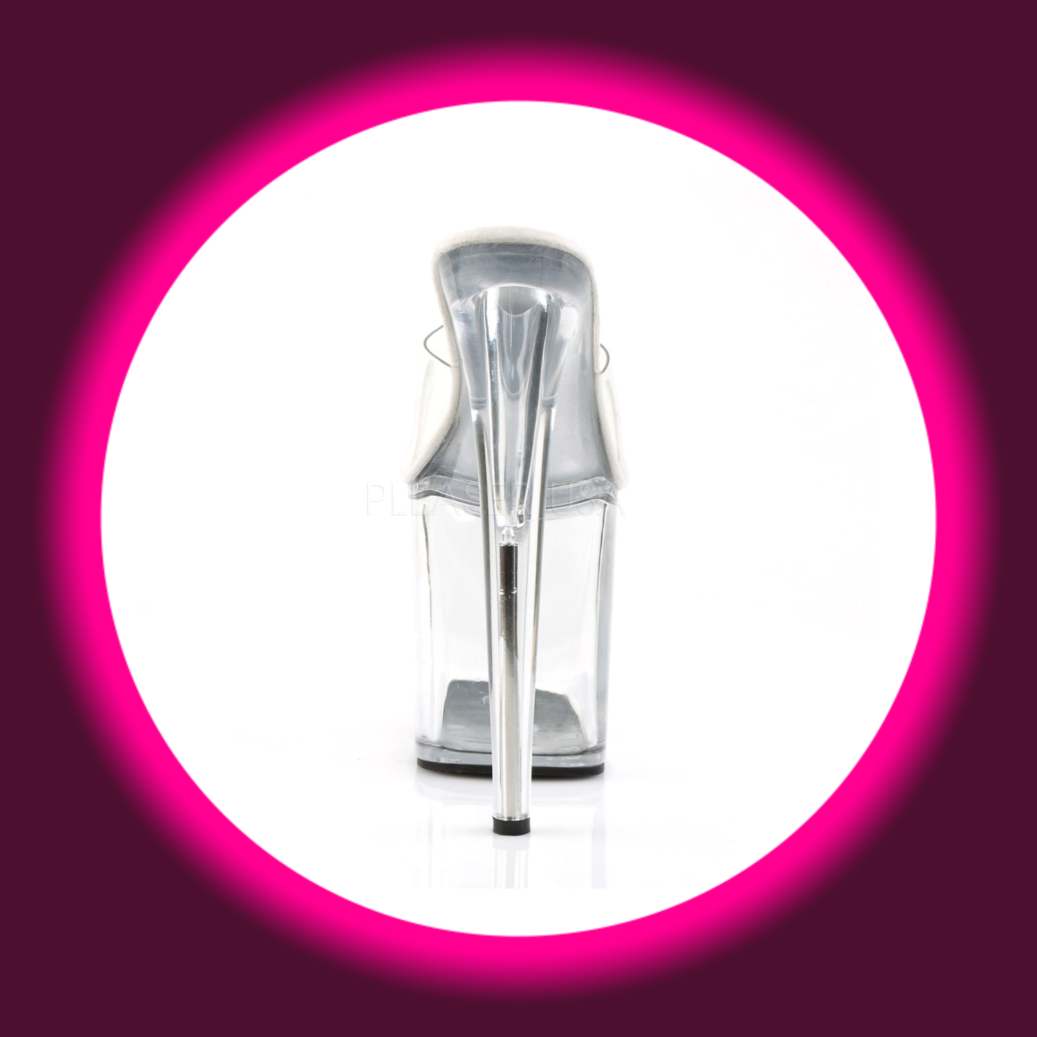 PLEASER | FLAMINGO (801) | TRANSPARENT