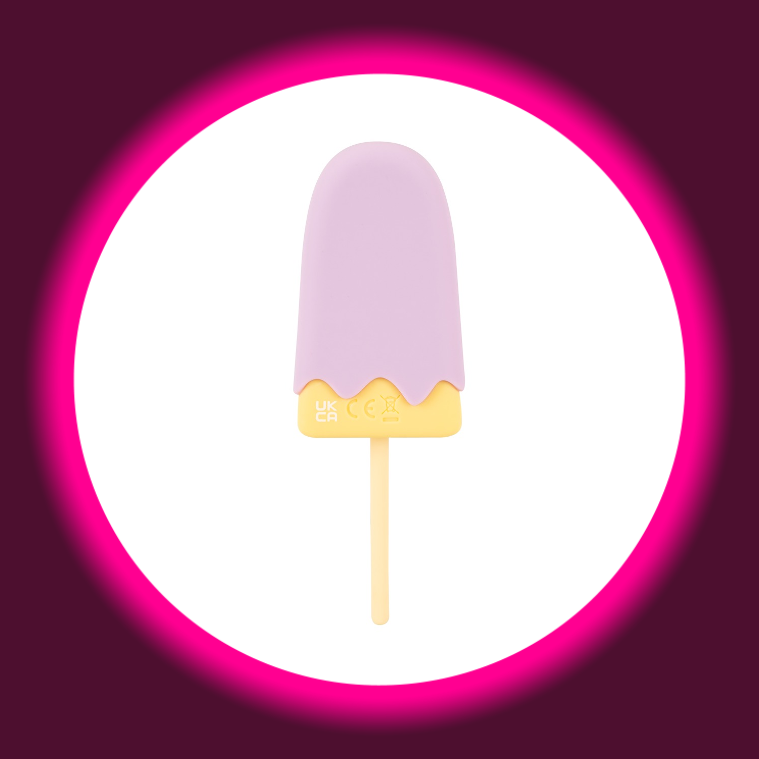 bunter Auflegevibrator Vibrating Popsicle in Eis am Stiel Look von You2Toys
