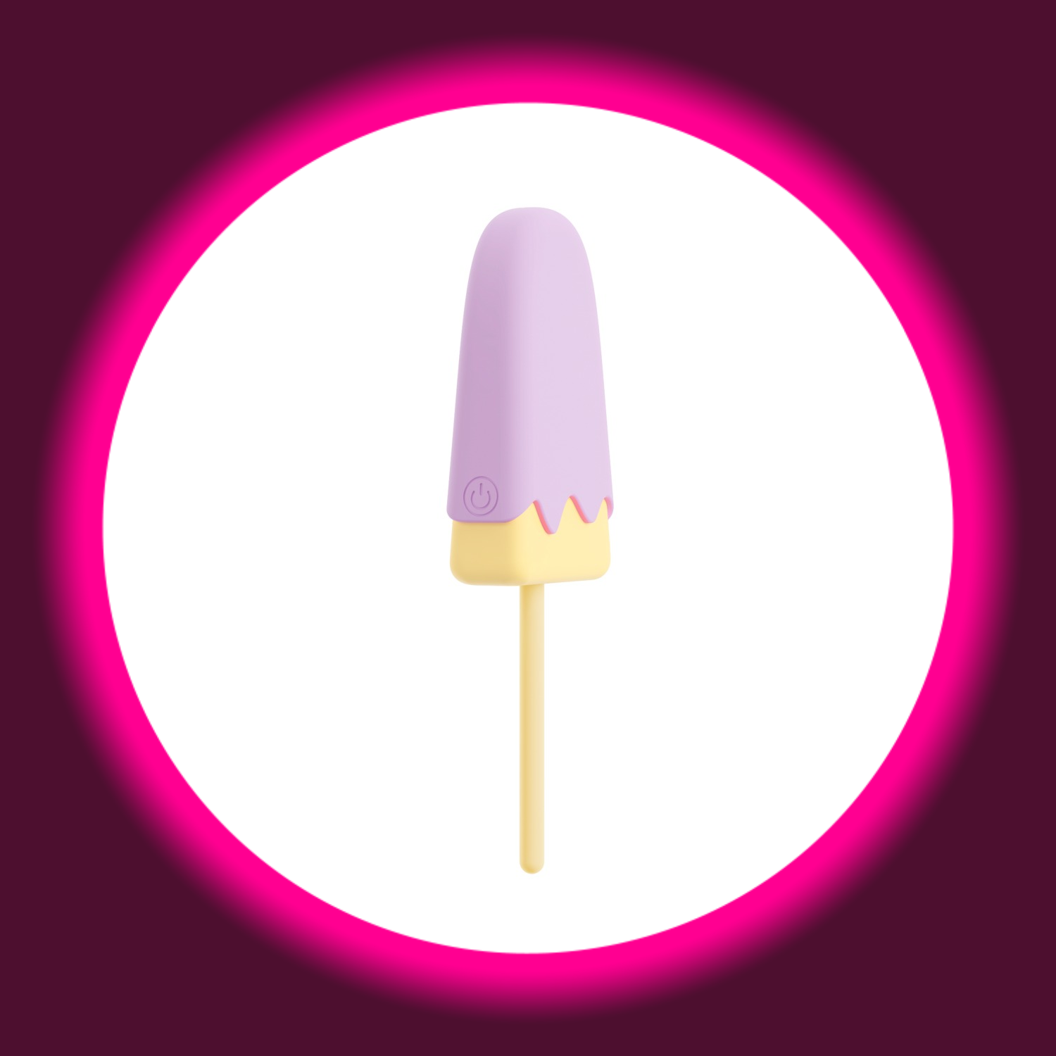 bunter Auflegevibrator Vibrating Popsicle in Eis am Stiel Look von You2Toys