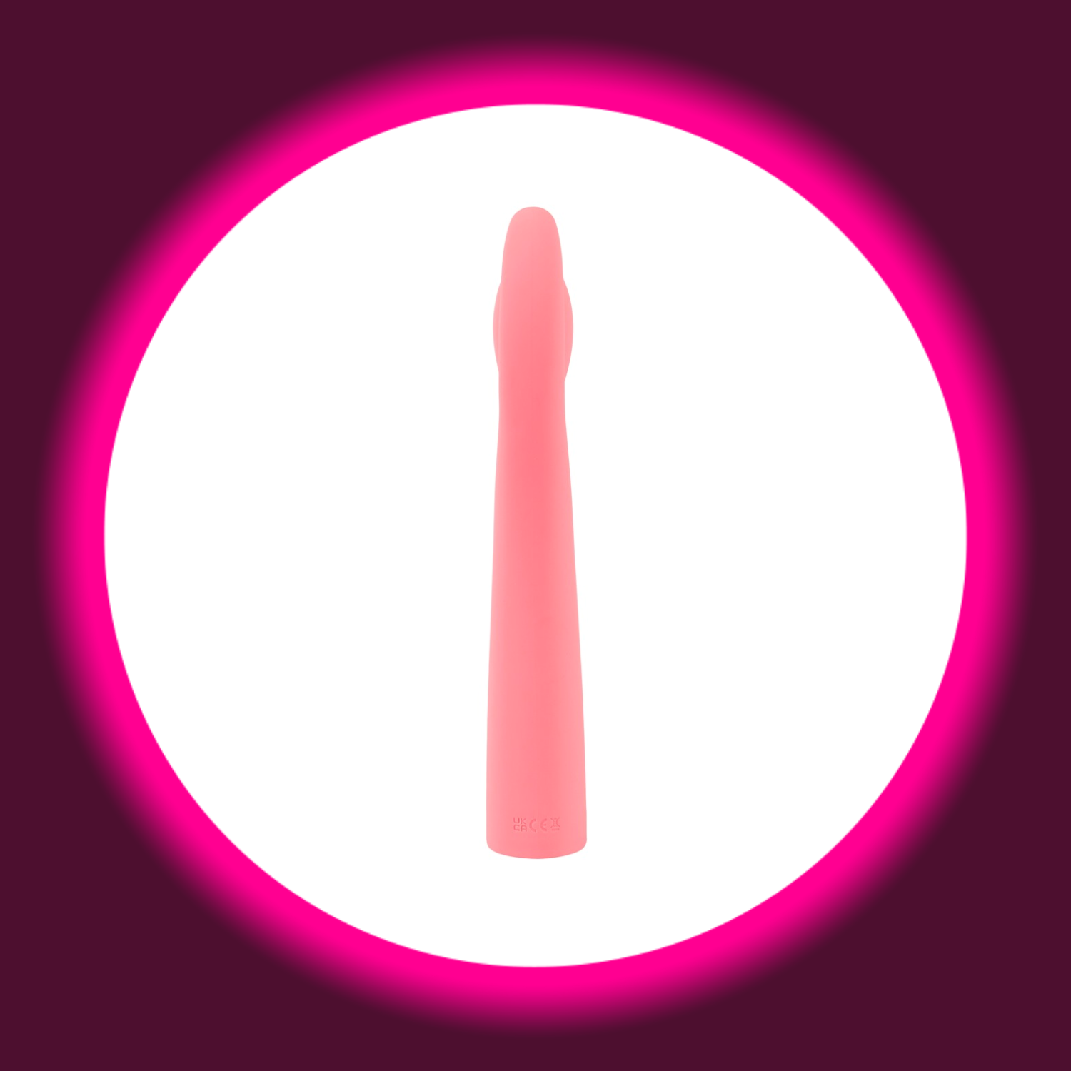 Rückansicht pinker Rabbitvibrator Fabulous in extravagantem Design von You2Toys