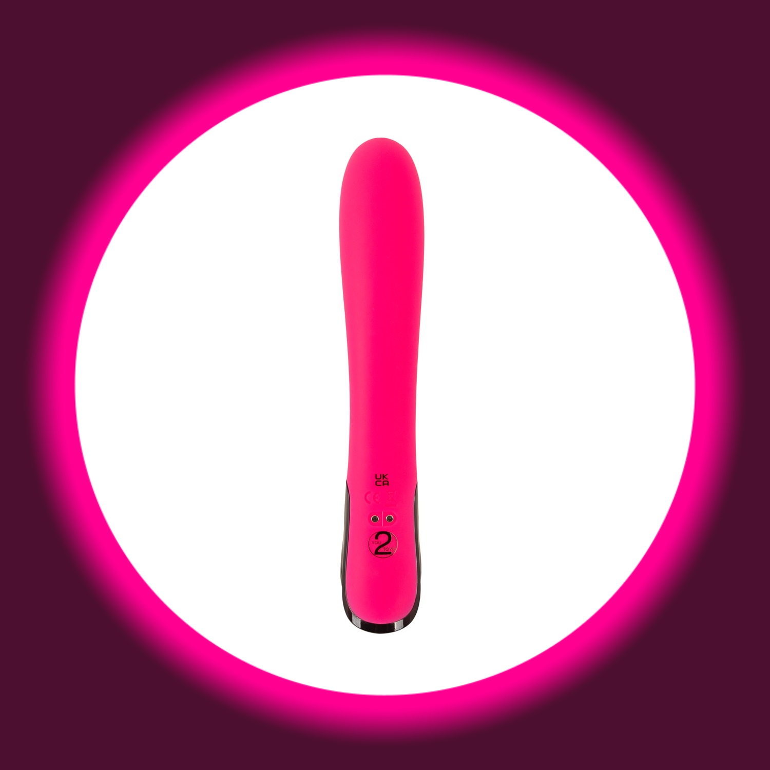 pinker G-Punkt Vibrator mit USB-Ladestelle von You2Toys