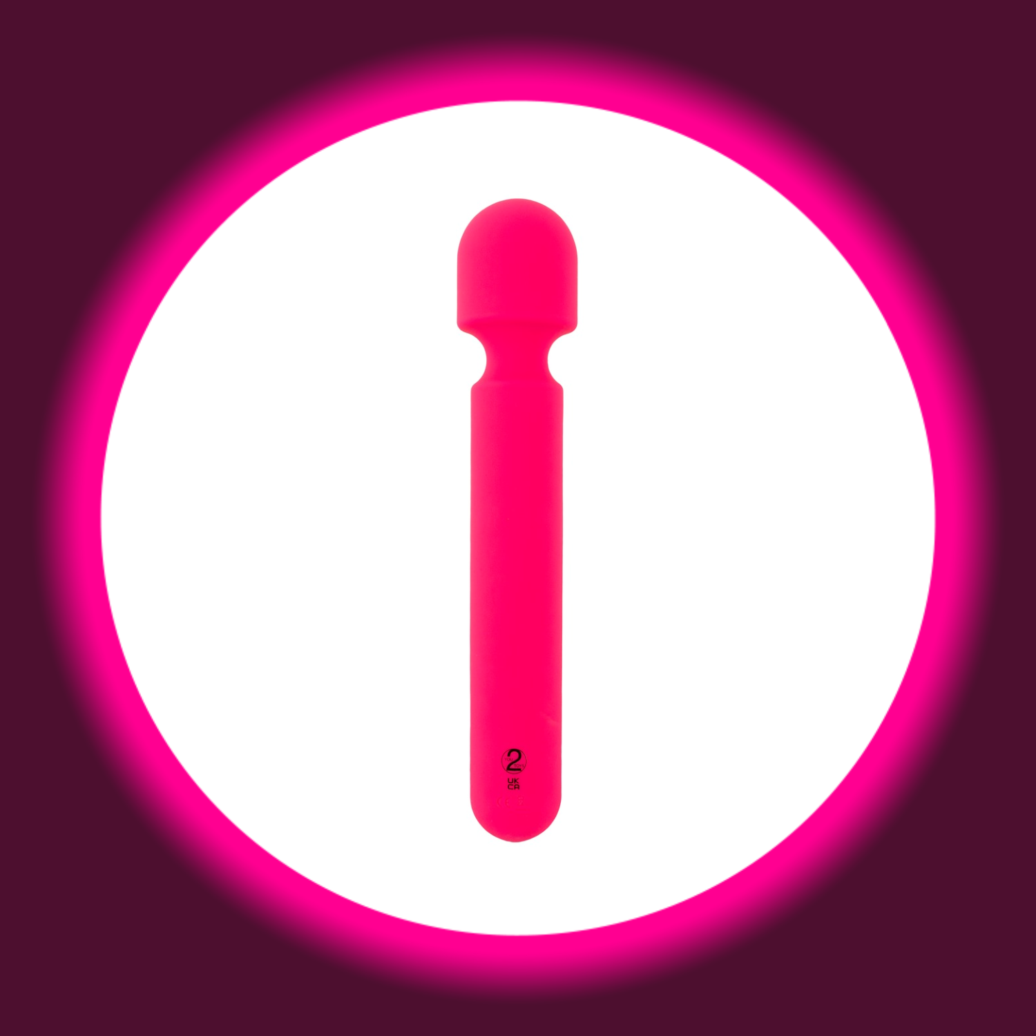 Rückansicht pinker Wandvibrator von You2Toys