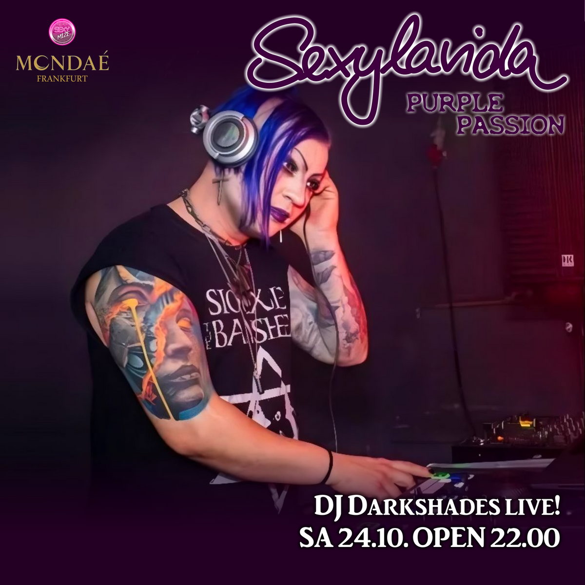 24.10.2026 | SEXYLAVIDA PURPLEPASSION | FRANKFURT