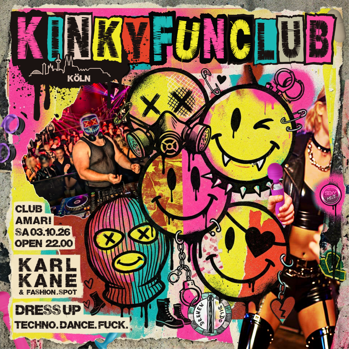 Ticket | KINKYFUNCLUB feat. DJ Karl Kane | 03.10.2026