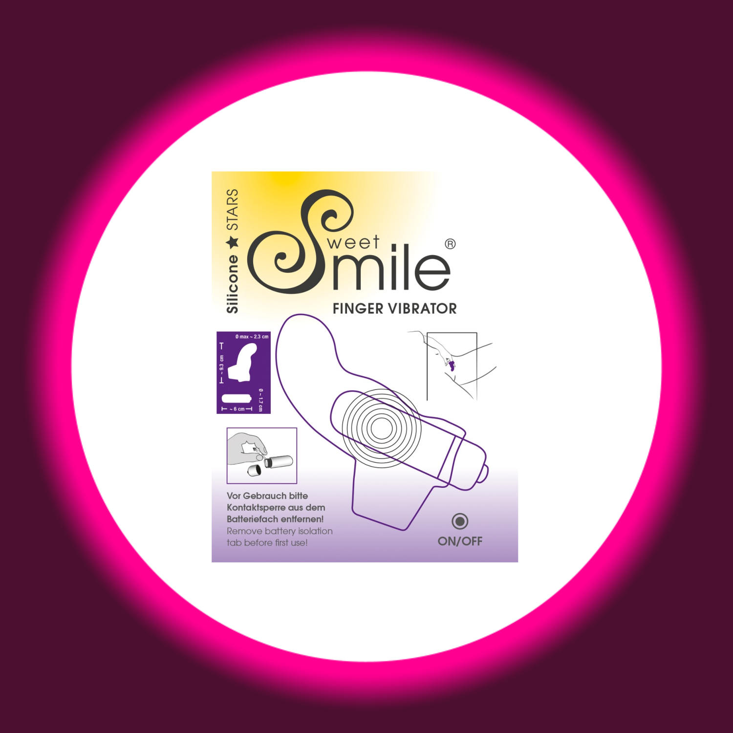 SWEET SMILE | VIBRATEUR DE DOIGT