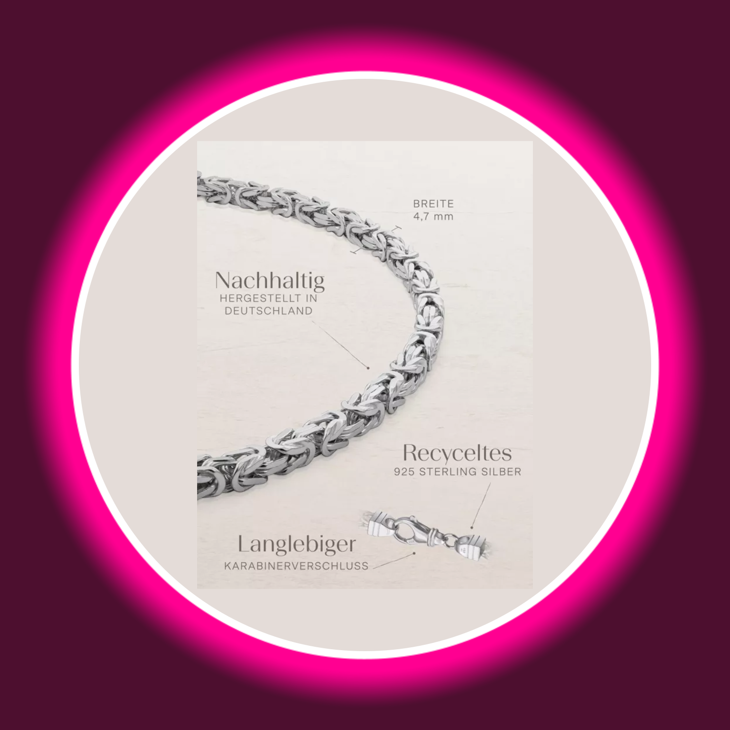MODABILÉ JEWELRY | ROYAL MODERN SILVER BRACELET