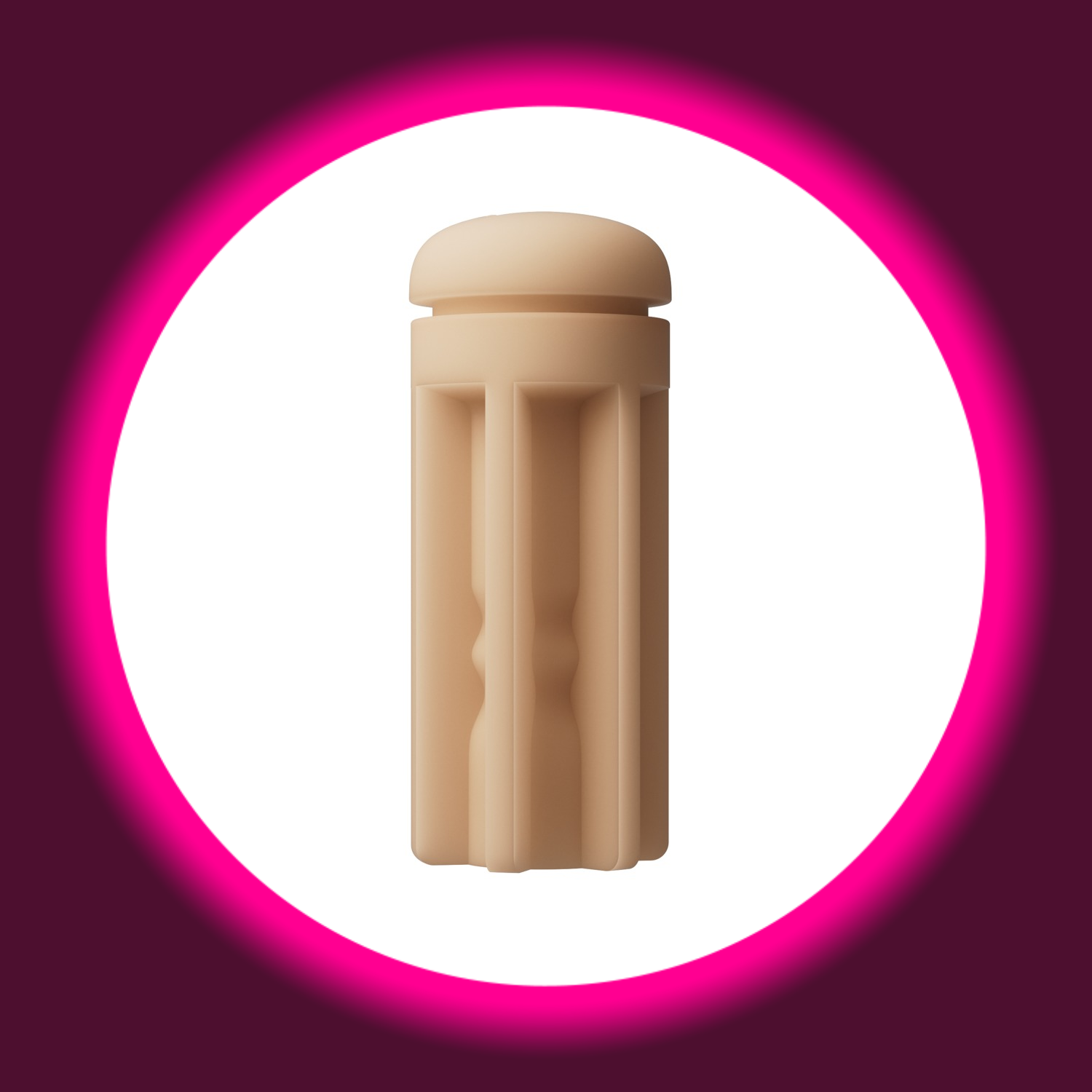 aufgestellte hautfarbene Innensleeve für Masturbatoren, Lovense Solace Pro