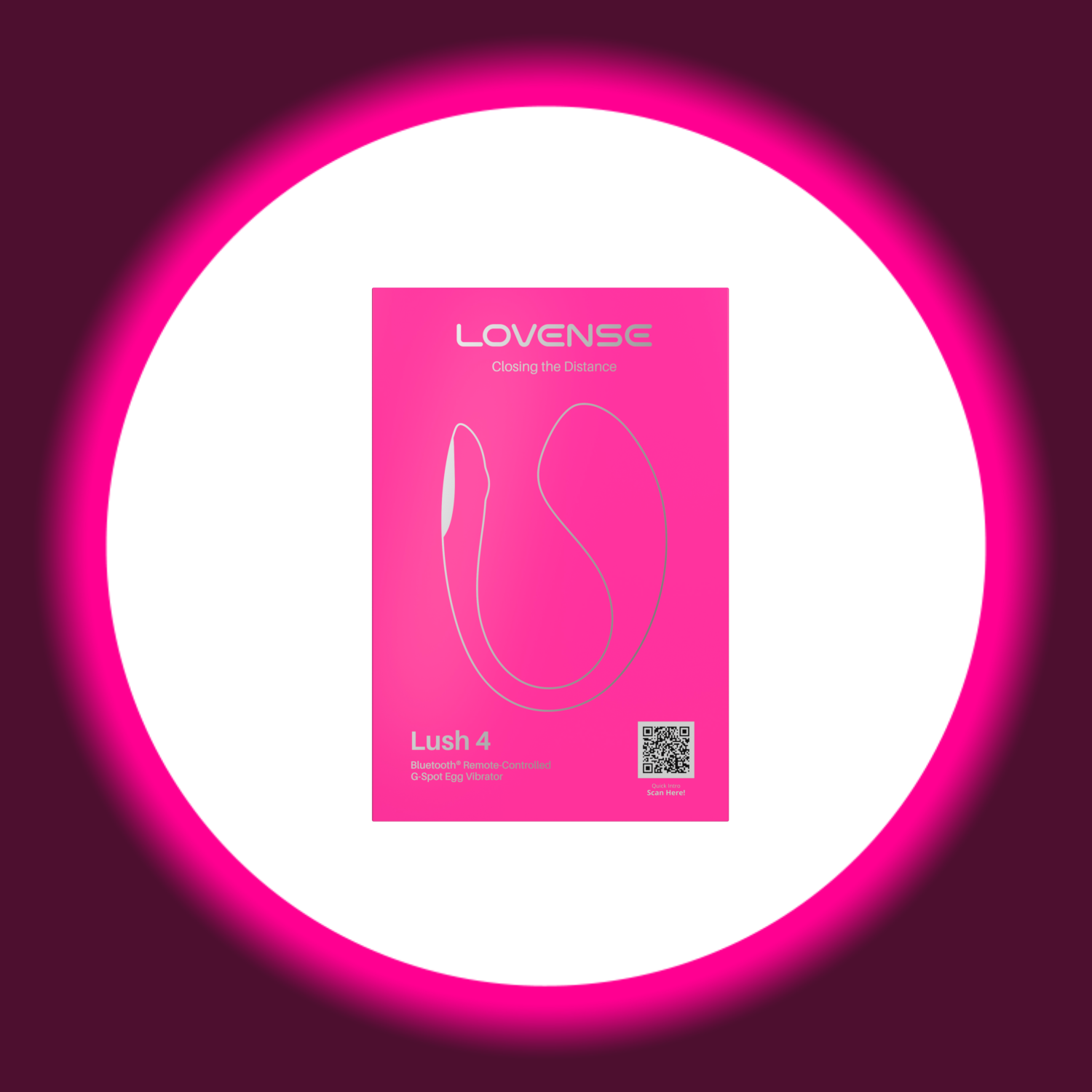 LOVENSE | VIBRO EGG LUSH 4 | CONTRÔLÉ PAR APPLICATION