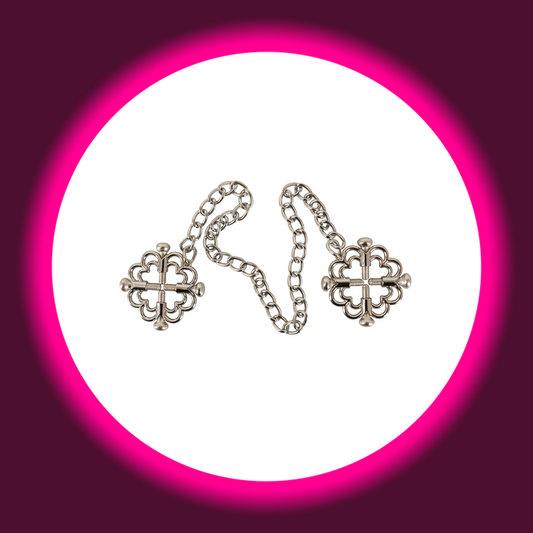 BAD KITTY | NIPPELKLEMMEN MIT KETTE