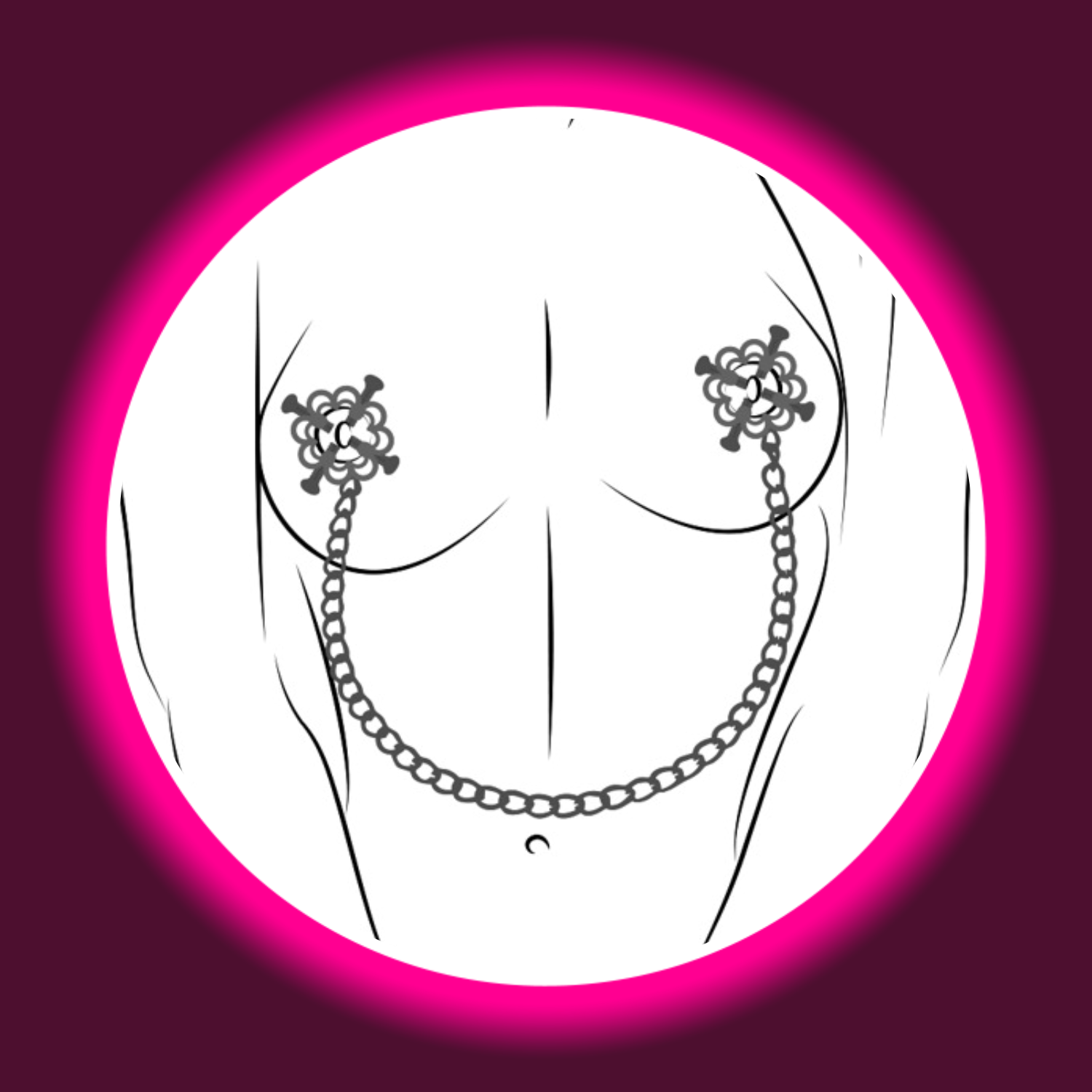 BAD KITTY | NIPPLE CLAMPS WITH CHAIN