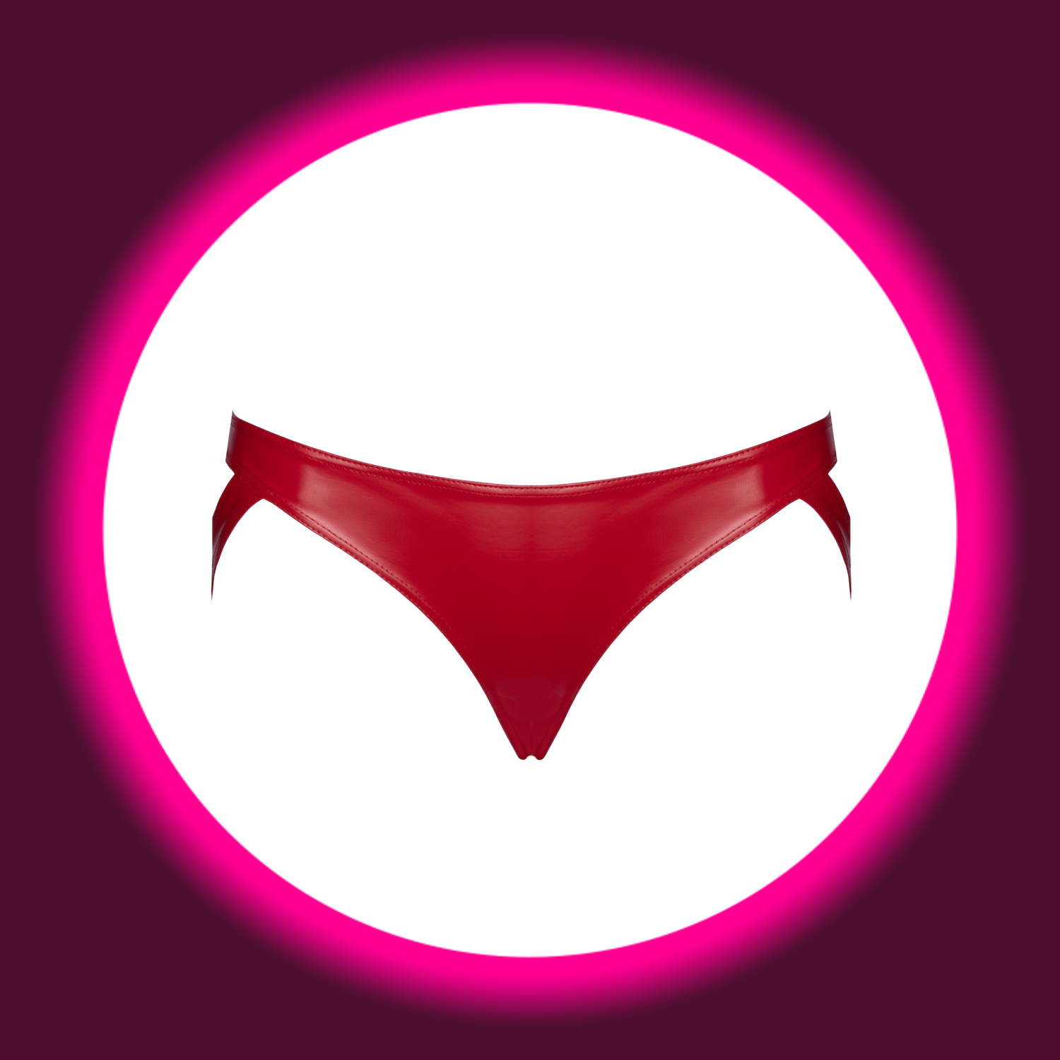 Frontansicht Noir Handmade Jockstrap String F394 in Rot - Wetlook