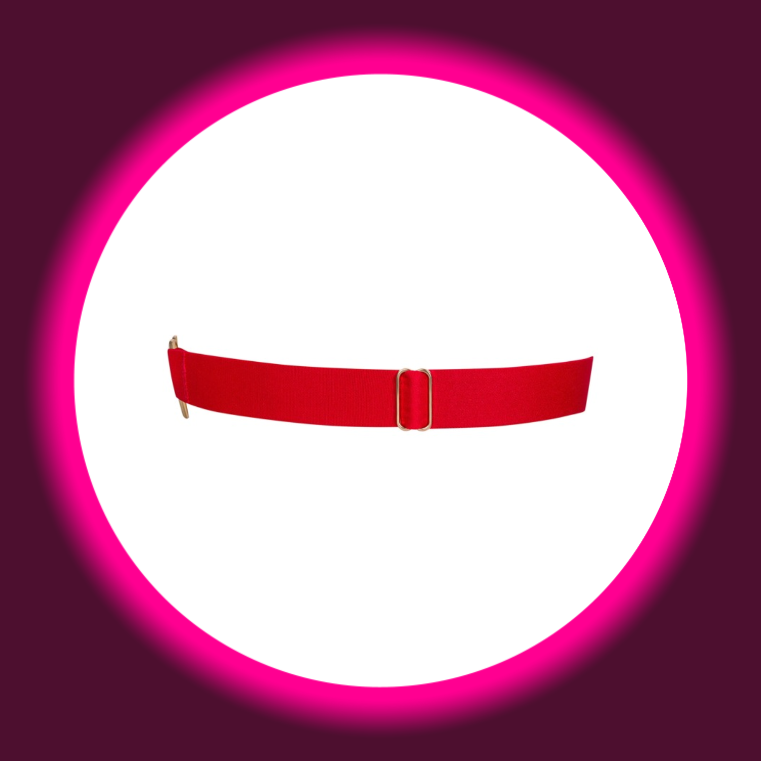 Rotes Strumpfband Elianes von Obsessive