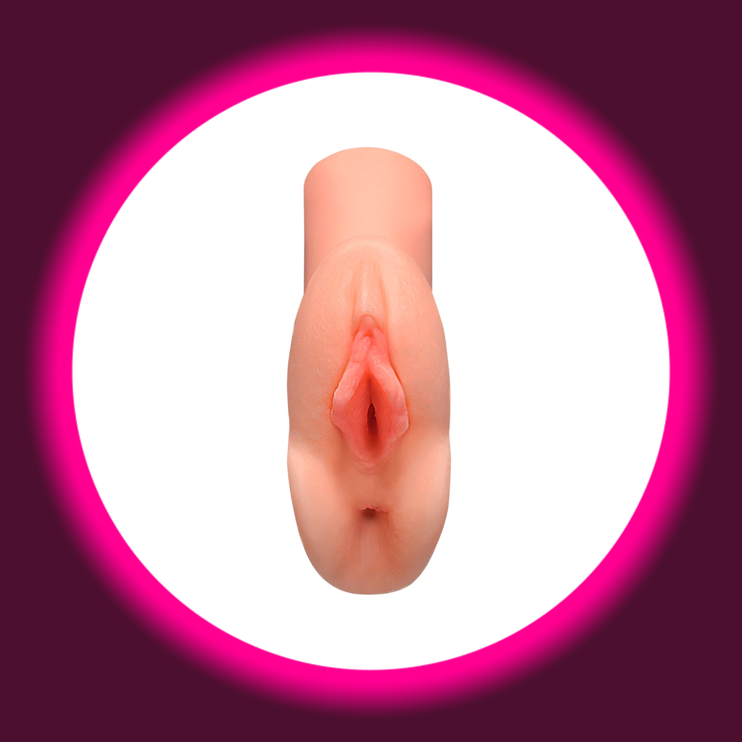 hautfarbener Masturbator mit Vagina und Anus, PDX Plus Double Stroker