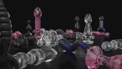 Präsentationsvideo über die Eigenschaften von Glasdildos und Glastoys, Icicles