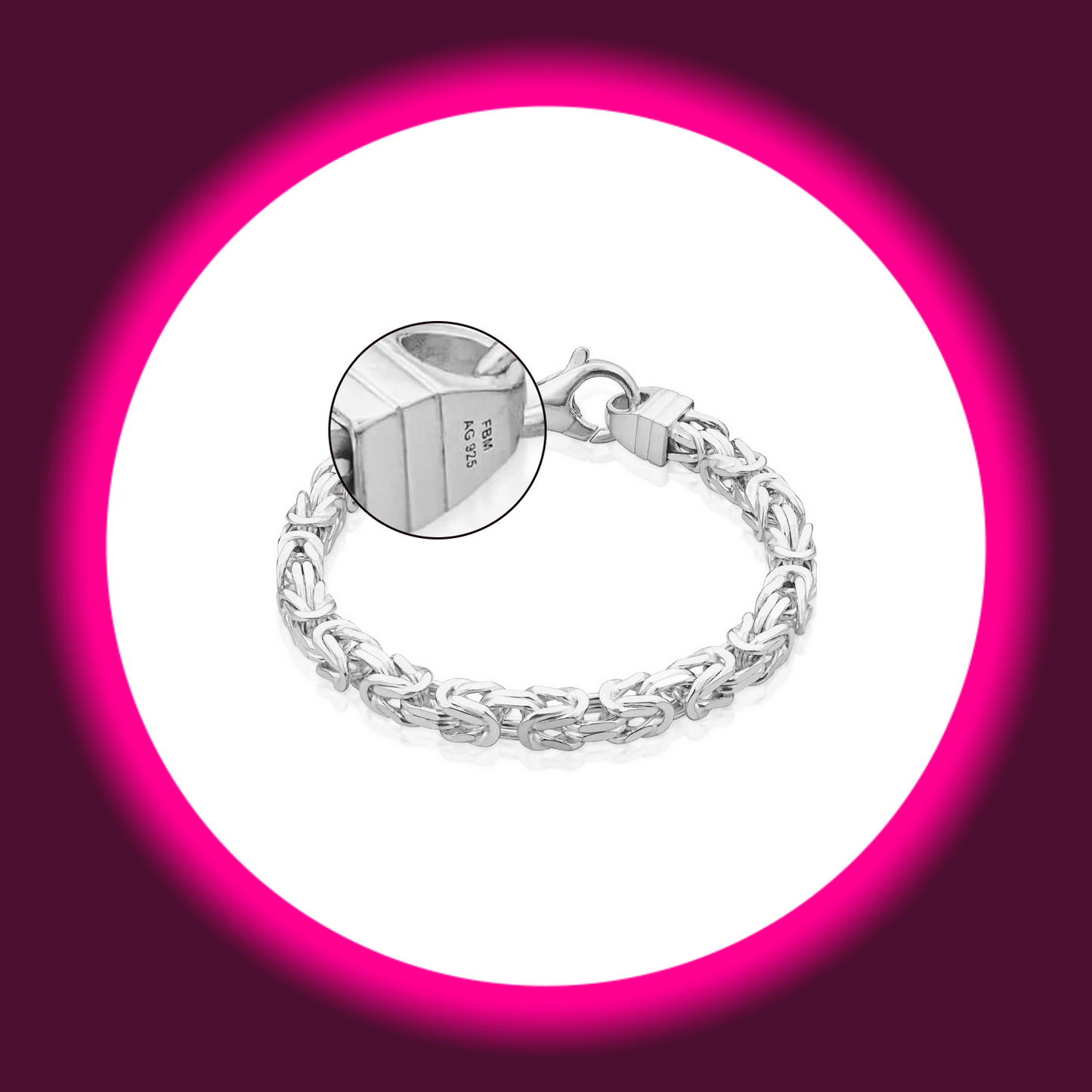 MODABILÉ SCHMUCK | ARMBAND ROYAL KLASSISCH SILBER