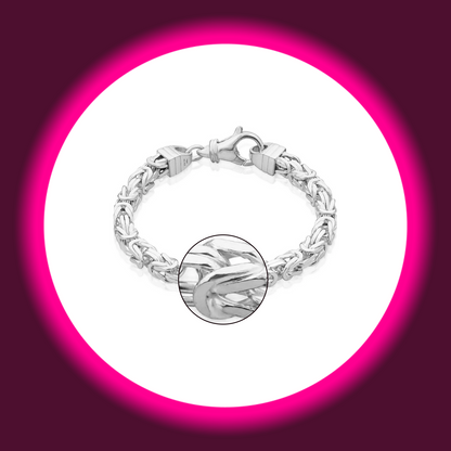 MODABILÉ SCHMUCK | ARMBAND ROYAL KLASSISCH SILBER