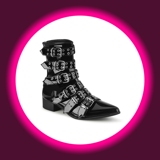 DEMONIACULT BY PLEASER | WARLOCK (70) | SCHWARZ GLANZ