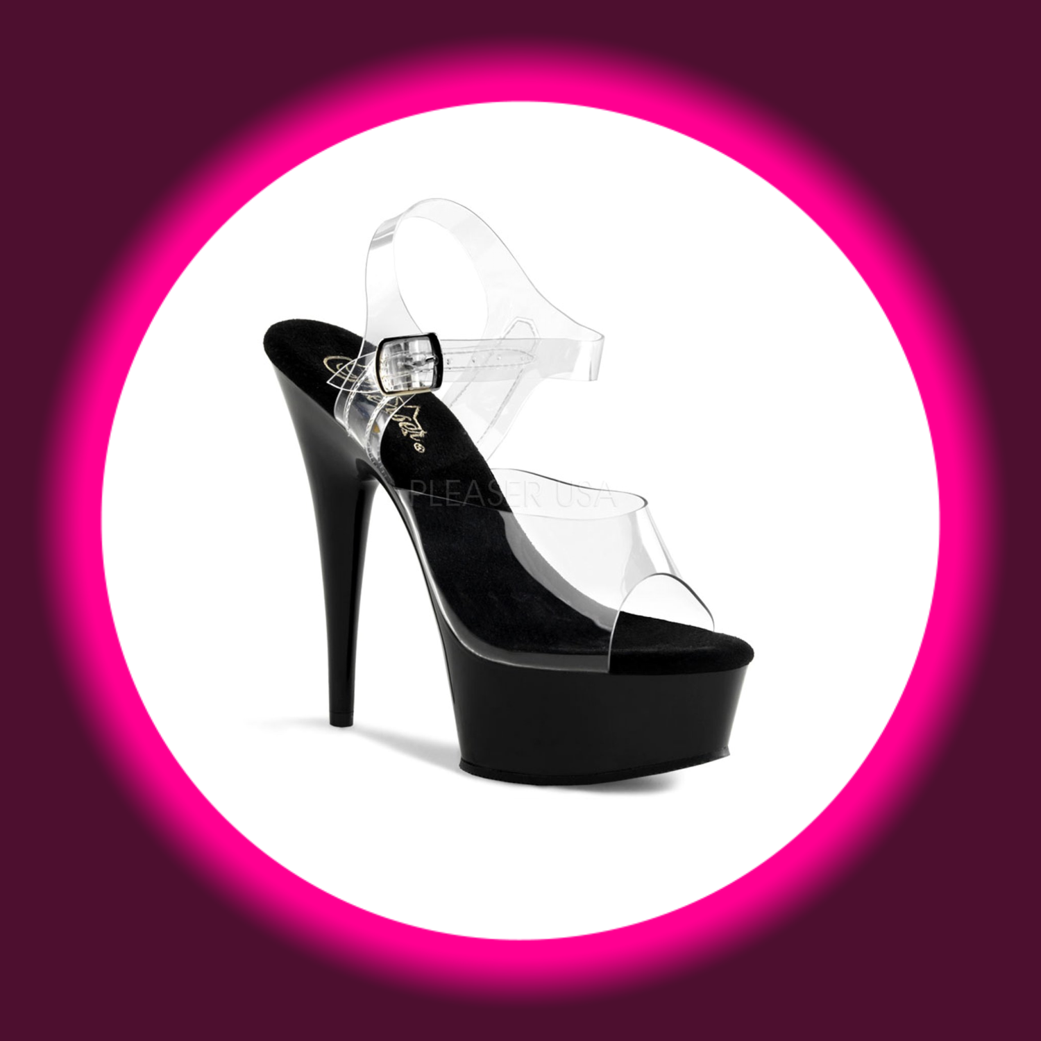 PLEASER | DELIGHT (608) | SCHWARZ TRANSPARENT