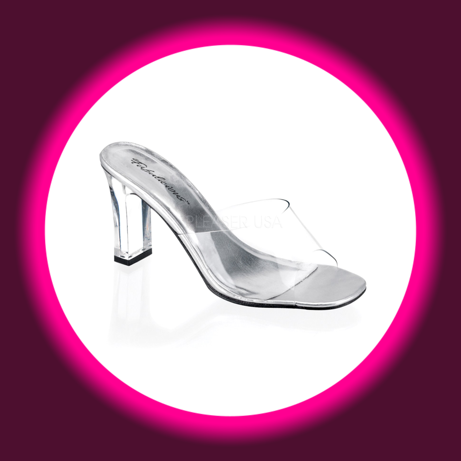 FABULICIOUS BY PLEASER | ROMANCE (301) | TRANSPARENT
