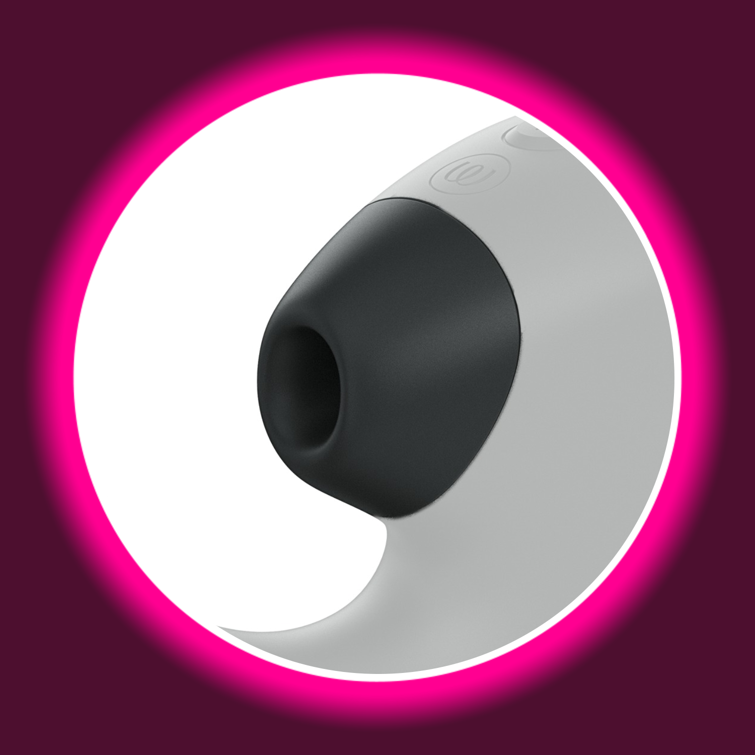 Ersatzkappe in schwarz für den Pulsator Womanizer Next Duo