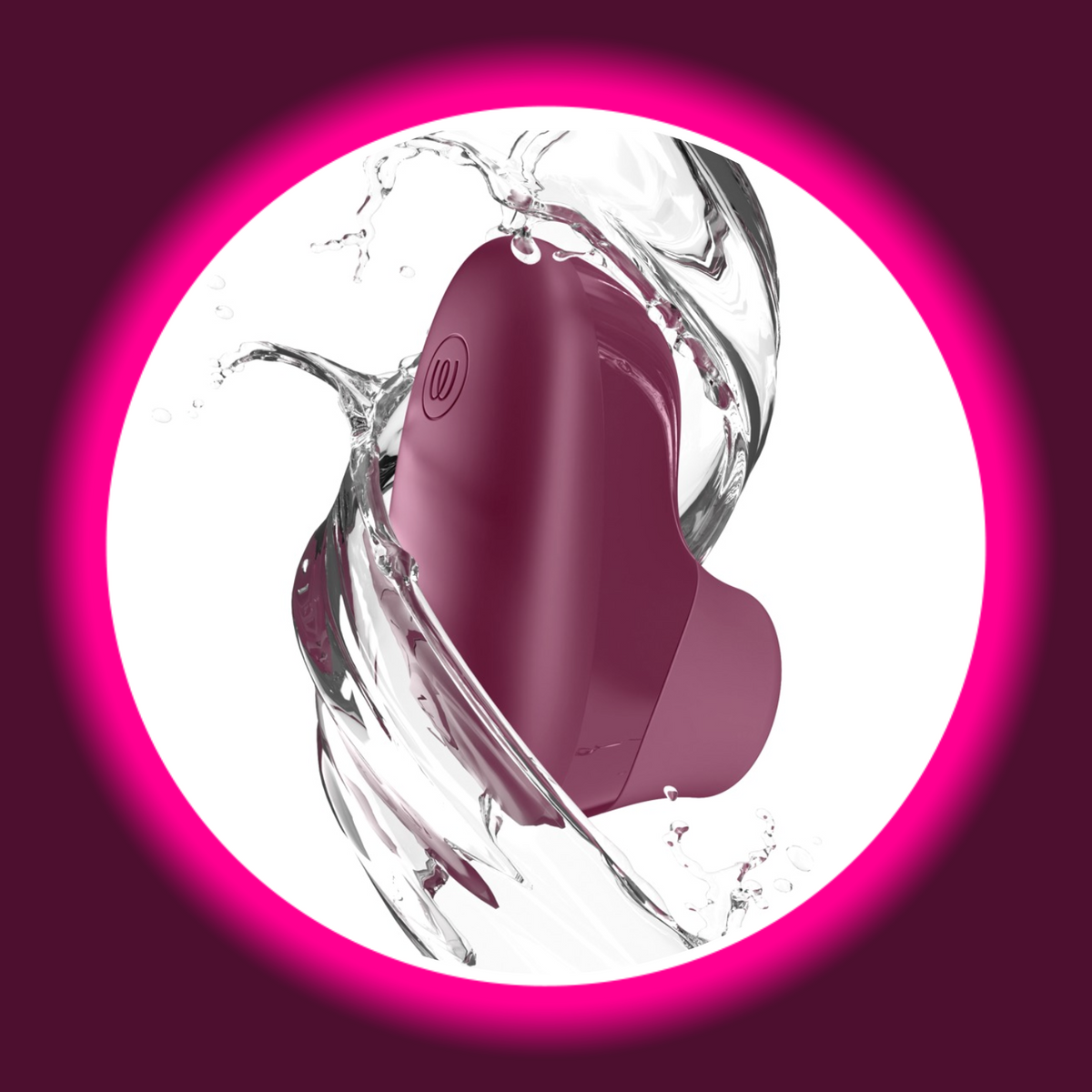 Womanizer Snap Klitoris-Stimulator violett im Wasserstrahl – wasserdichter Pulsator für Badewanne und Dusche geeignet