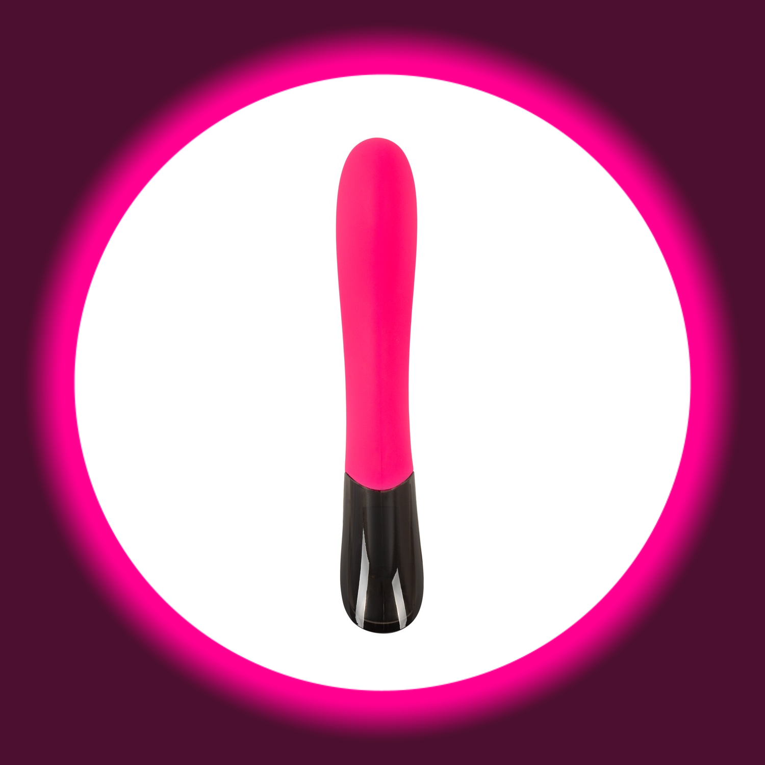 pinker G-Punkt Vibrator mit schwarzem Bedienfeld von You2Toys